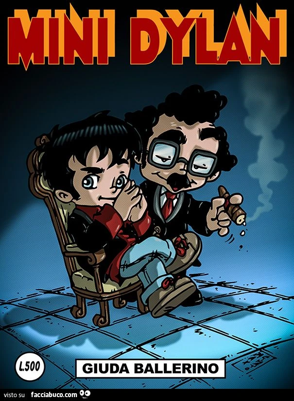 COPERTINA MINI DYLAN di MAX CIMATO