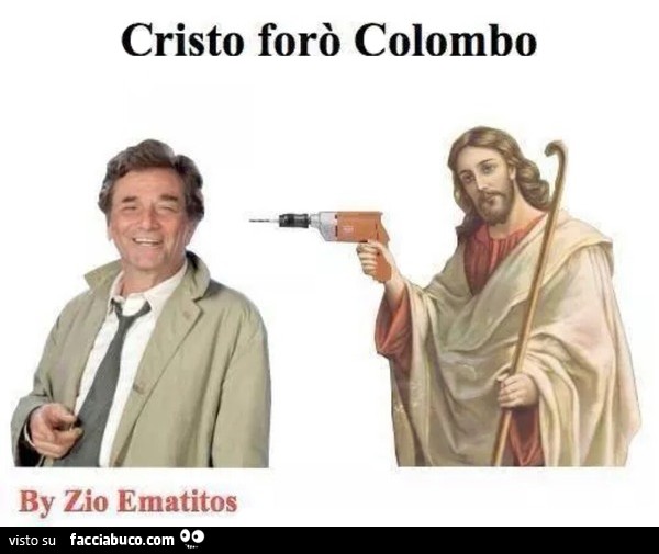 Cristo forò Colombo