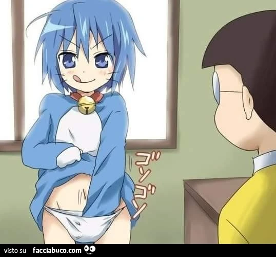 Doraemon in versione femminile e la sua tasca magica