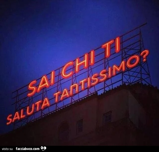 MOTEL: Sai chi ti saluta tantissimo?