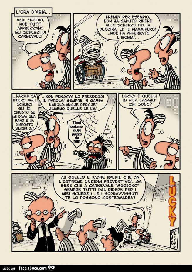 LUCKY di Max Cimato strip 1