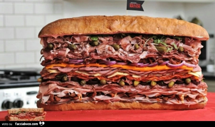 Panino gigantesco