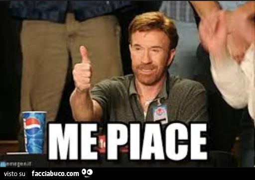 Chuck Norris: me piace