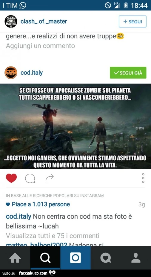 Se ci fosse un apocalisse zombie sul pianeta tutti scapperebbero o si nasconderebbero, eccetto noi gamers che ovviamente stiamo aspettando questo momento da tutta la vita