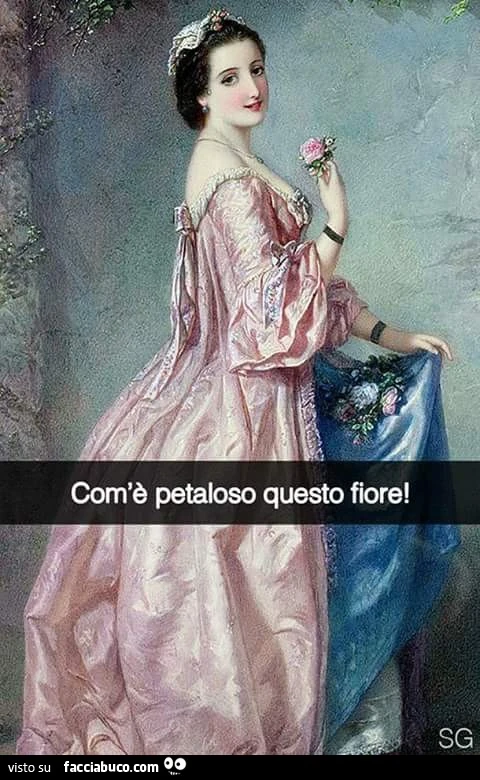 Com'è petaloso questo fiore