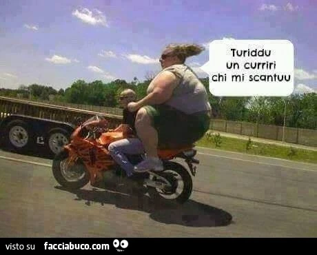 Turiddu un curriri chi mi scantuu