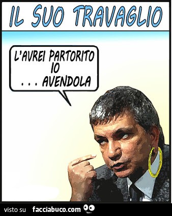 Il suo travaglio. L'avrei partorito io… avendola