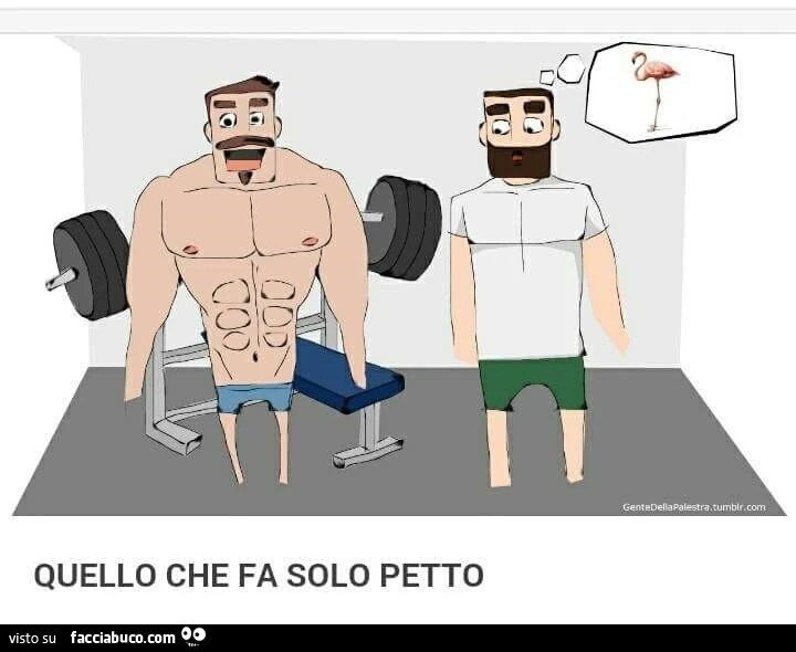 Tipi strani in palestra