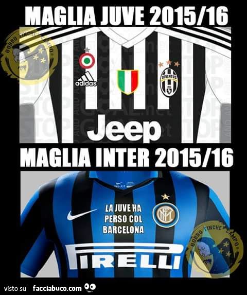maglia juve 2015/2016 maglia inter 2015/2016