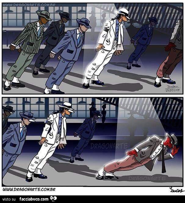 Michael Jackson in versione Spider-Man