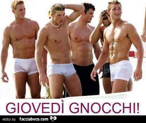 Giovedì gnocchi