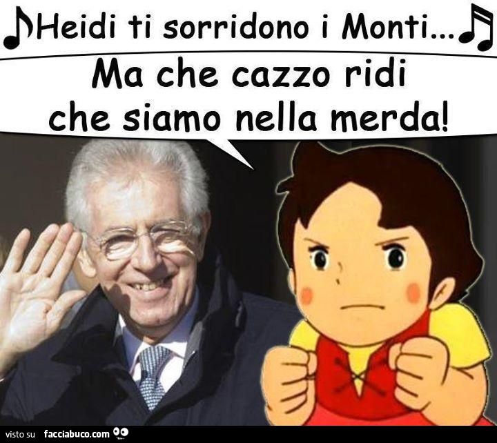 Heidi Non Dice Ti Sorridono I Monti