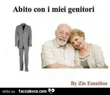 Abito con i miei genitori