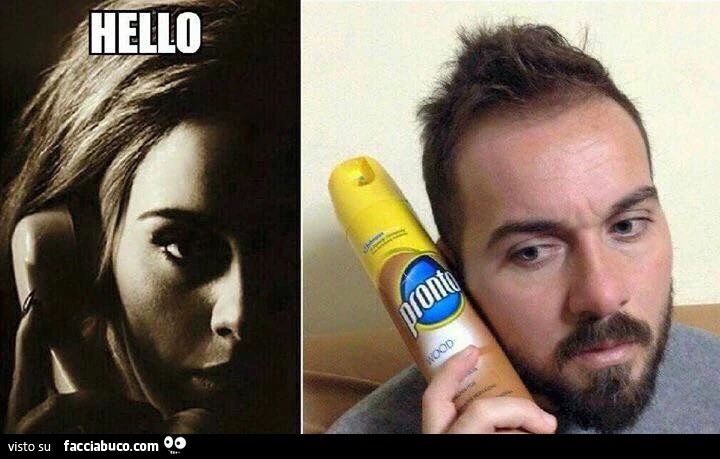 Hello. Pronto