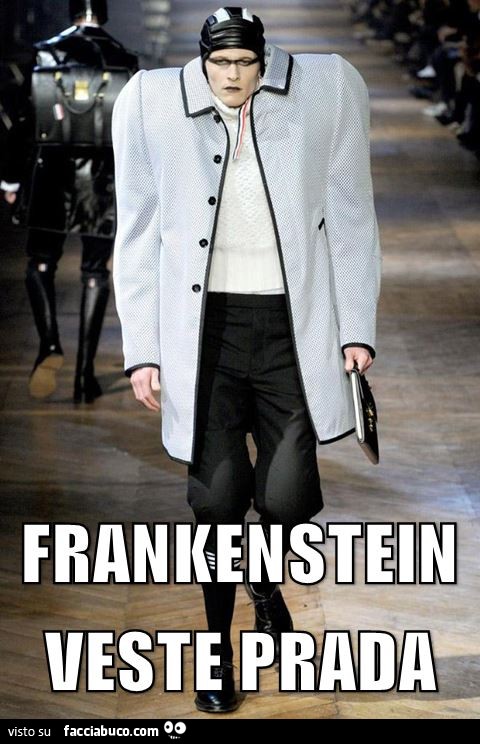 Frankenstein veste prada