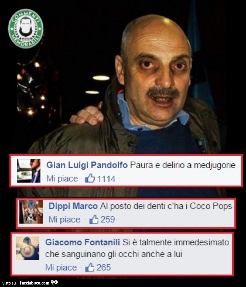 Paura E Delirio A Medjugorie Al Posto Dei Denti C Ha I Coco Pops Si E Talmente Facciabuco Com