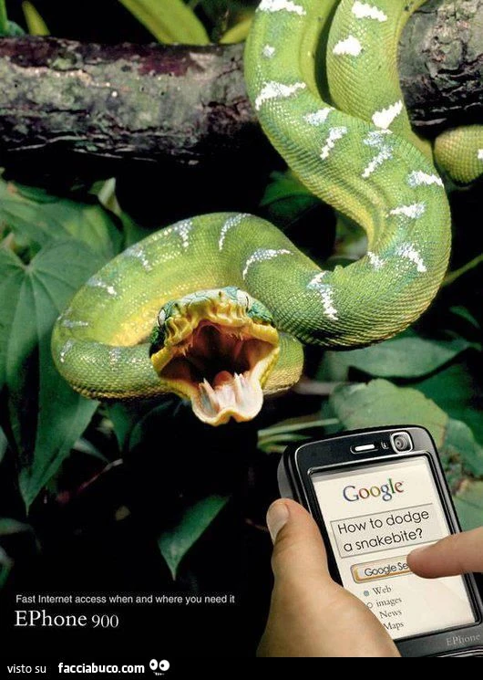 pubblicita' smartphone ephone900 internet ultra veloce
