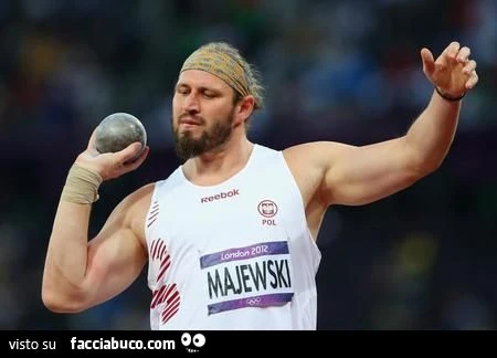 Lancio del peso alle Olimpiadi di Londra