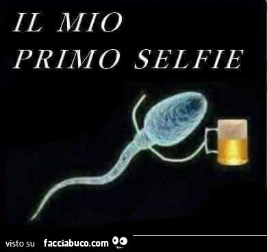 Il mio primo selfie