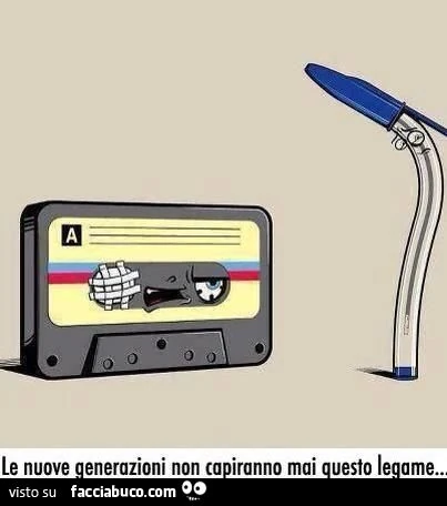 le nuove generazioni non capiranno mai questo legame