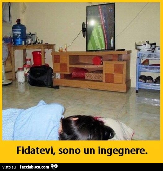  Tv in verticale. Fidatevi, sono un ingegnere