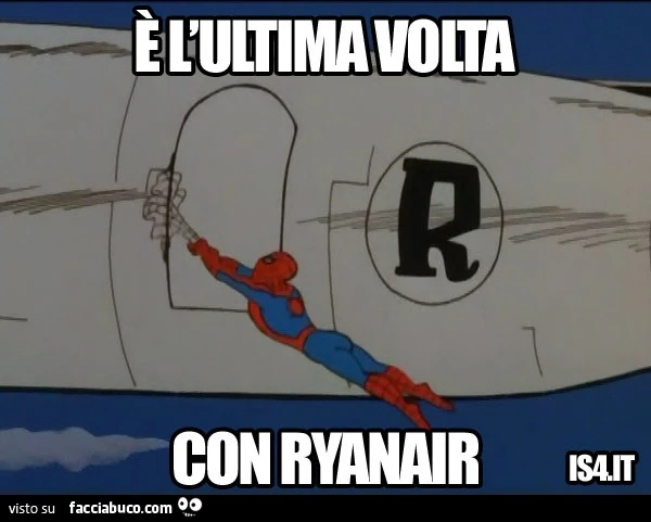 È l'ultima volta con Ryanair