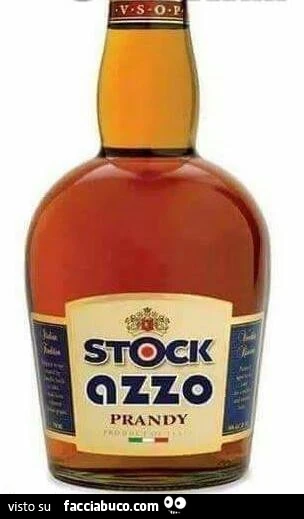 Dopo cena liquore Stock Azzo