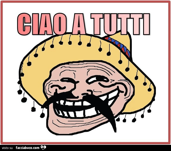 Ciao a tutti