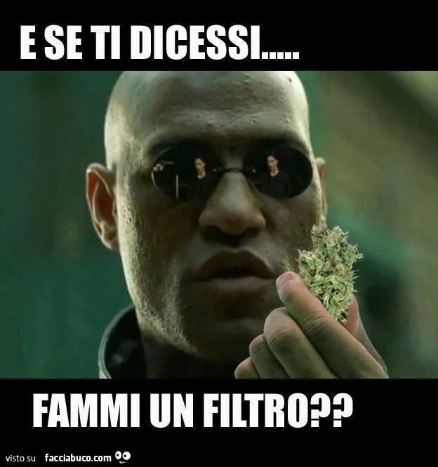 e se ti dicessi... fammi un filtro??