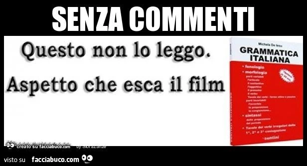 Senza commenti. Questo non lo leggo, aspetto che esca il film