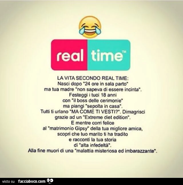 La vita secondo Real Time