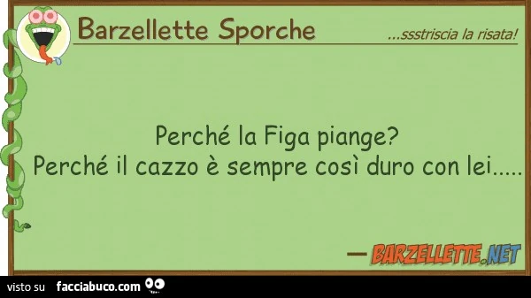 Perchè la figa piange? Perchè il cazzo è sempre così duro con lei