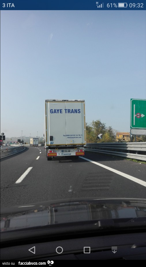 Camion moderni: Gaye Trans