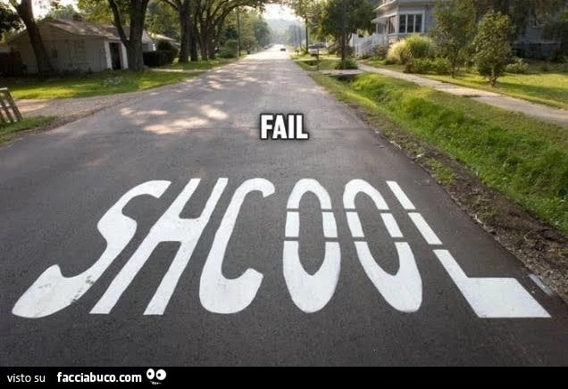 shcool epic fail