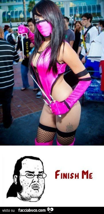 mortal kombat solo per nerd finish me