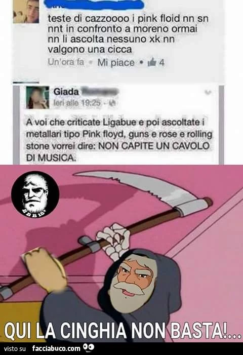 Qui la cinghia non basta