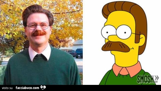Ned Flanders nella realtà