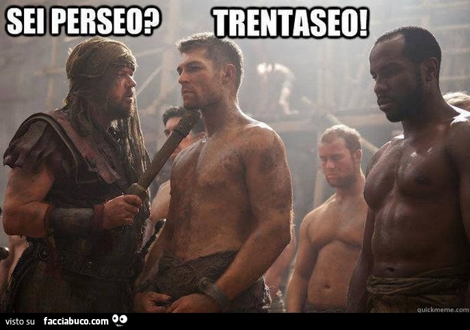 Sei perseo? Trentaseo