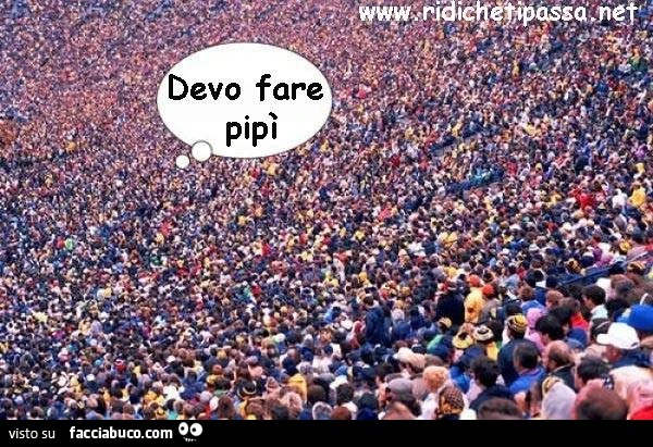 Devo fare pipì