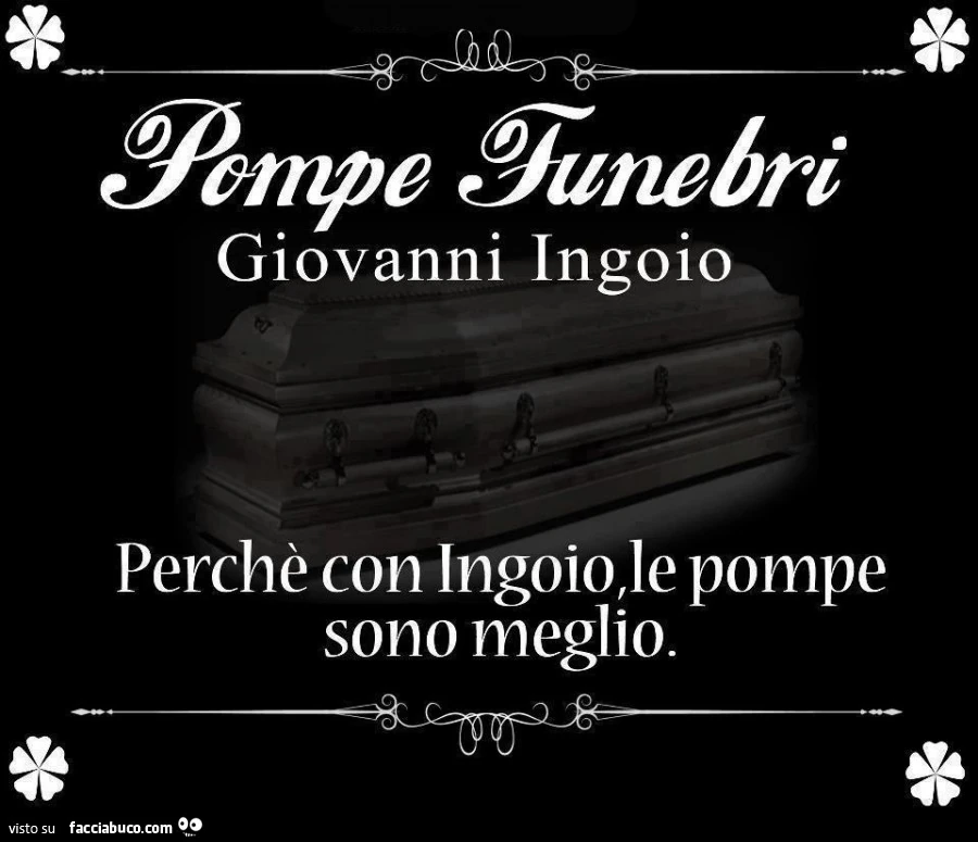 Pompe funebri ingoio