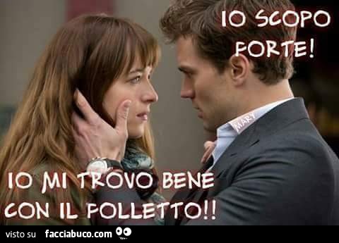 Io scopo forte! Io mi trovo bene con il folletto