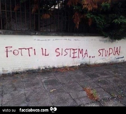 Fotti il sistema... studia