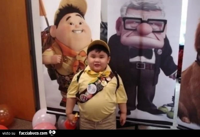 Russel di UP nella vita reale