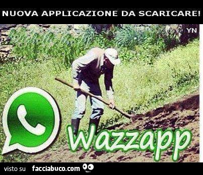 Nuova applicazione da scaricare: wazzapp
