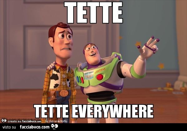 Tette tette everywhere