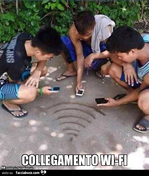Collegamento wi-fi