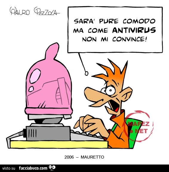 Sarà pure comodo, ma come antivirus non mi convince