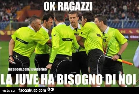 Ok ragazzi, la Juve ha bisogno di noi