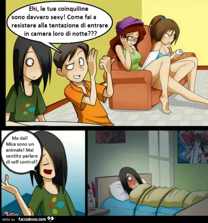 Ehi le tue coinquiline sono davvero sexy