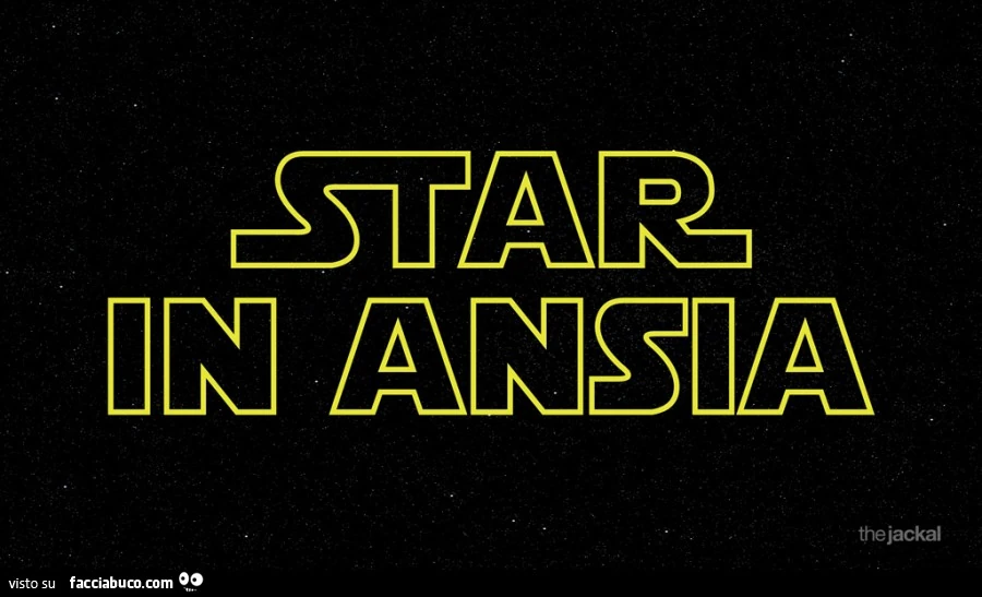 Star in ansia